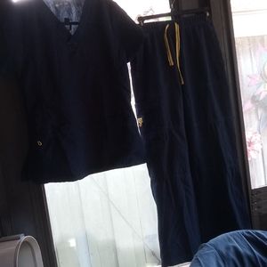 Navy scrubs